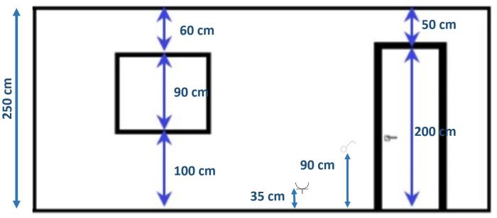medidas altura en alzado